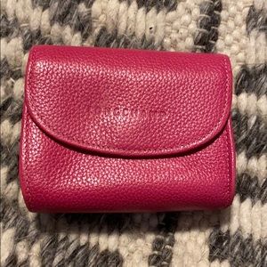 Pink long champ card wallet